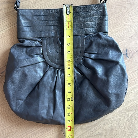 Grey leather purse by NAF NAF - Picture 8 of 10